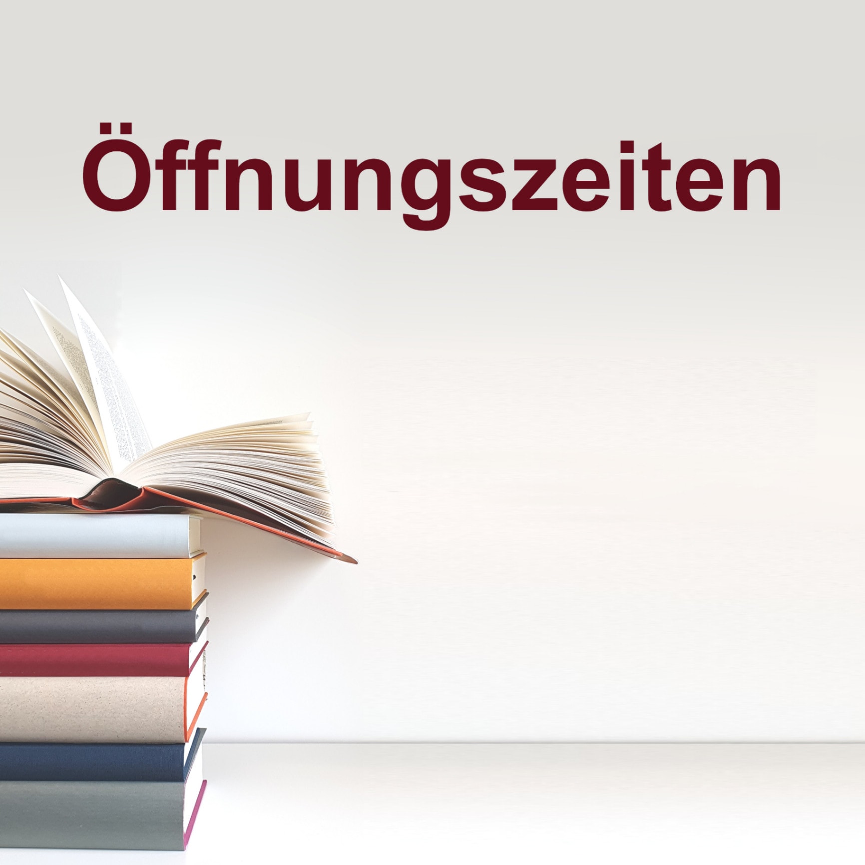 Per Klick kommt man zu den Öffnungszeiten