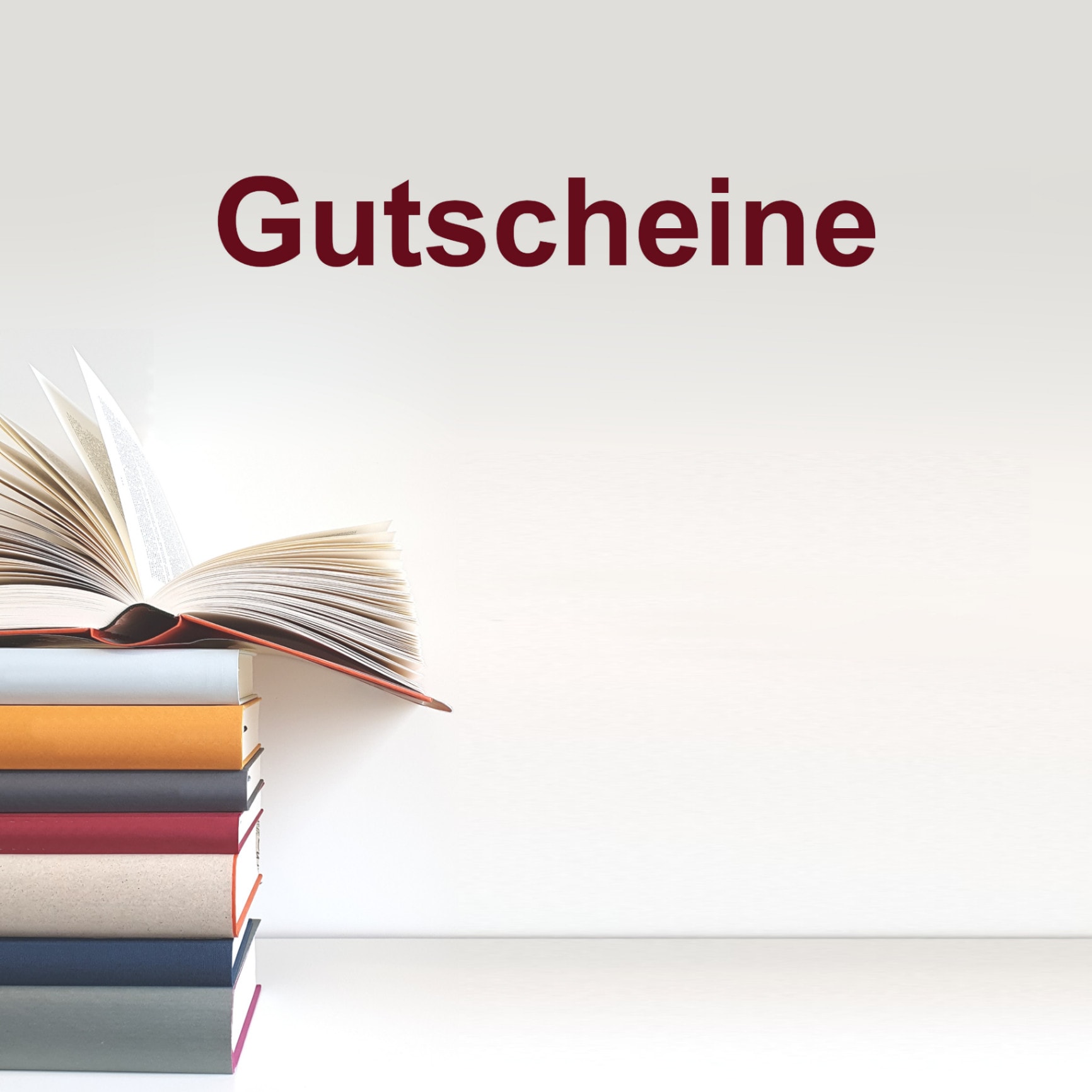 Per Klick landet man bei den Gutscheinen
